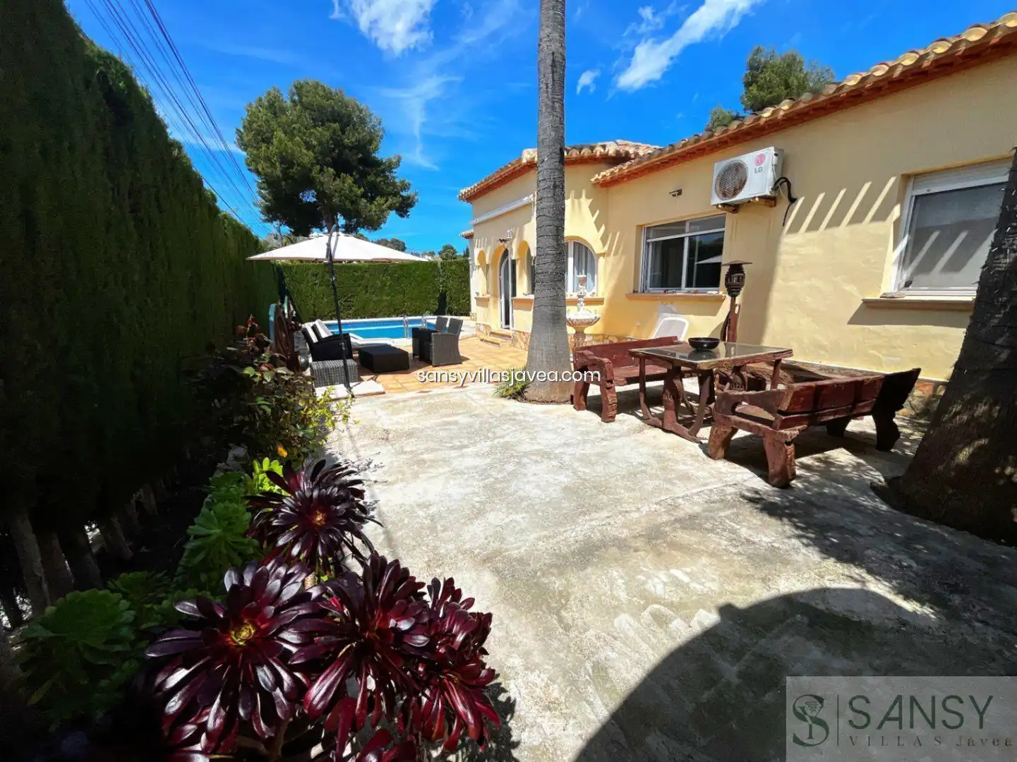 Jardín de Casa o chalet en venta en Jávea / Xàbia