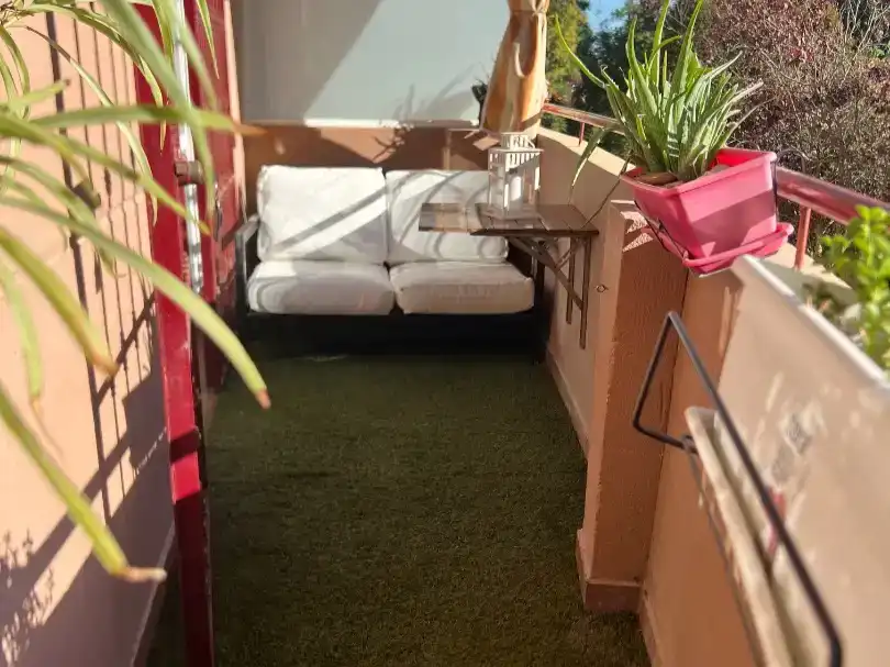 Terrasse von Wohnung zur Miete in San Juan de Aznalfarache mit Klimaanlage und Schwimmbad