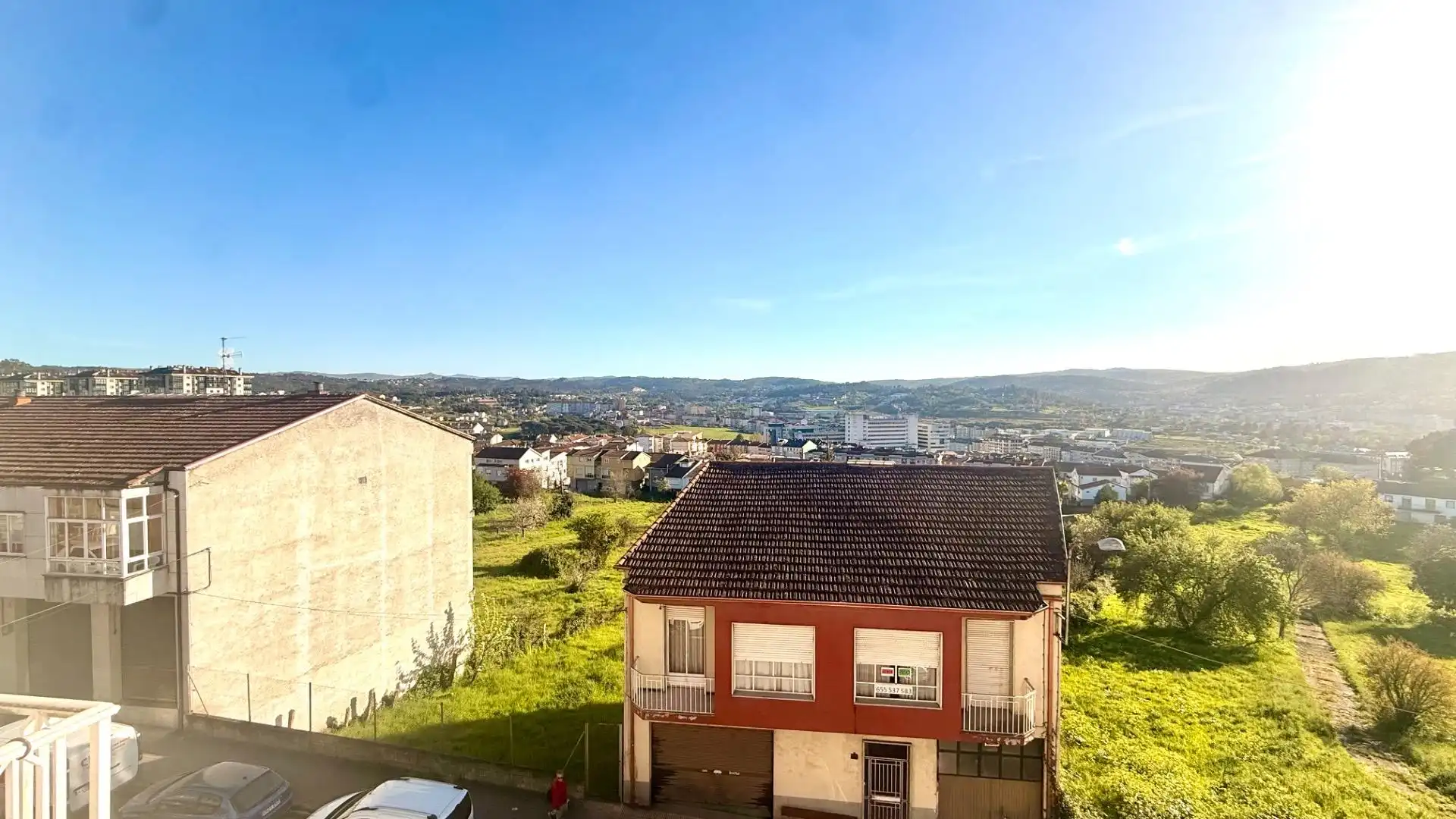 Exterior view of Flat for sale in Ourense Capital   with Heating, Storage room and Furnished