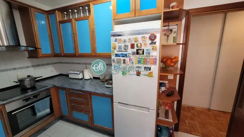 Kitchen of Flat for sale in Segovia  with Heating, Parquet flooring and Terrace