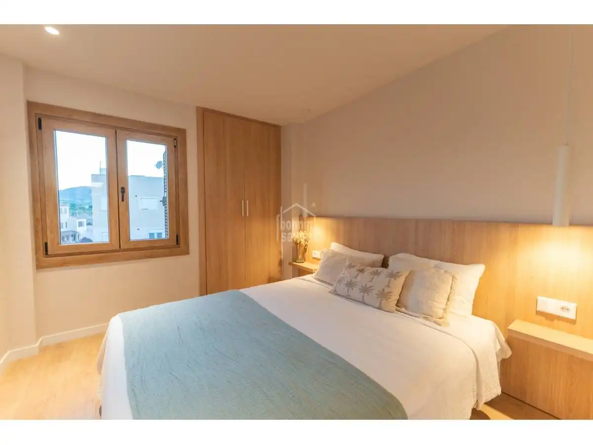 Dormitori de Apartament en venda en Son Servera amb Jardí privat, Terrassa i Moblat