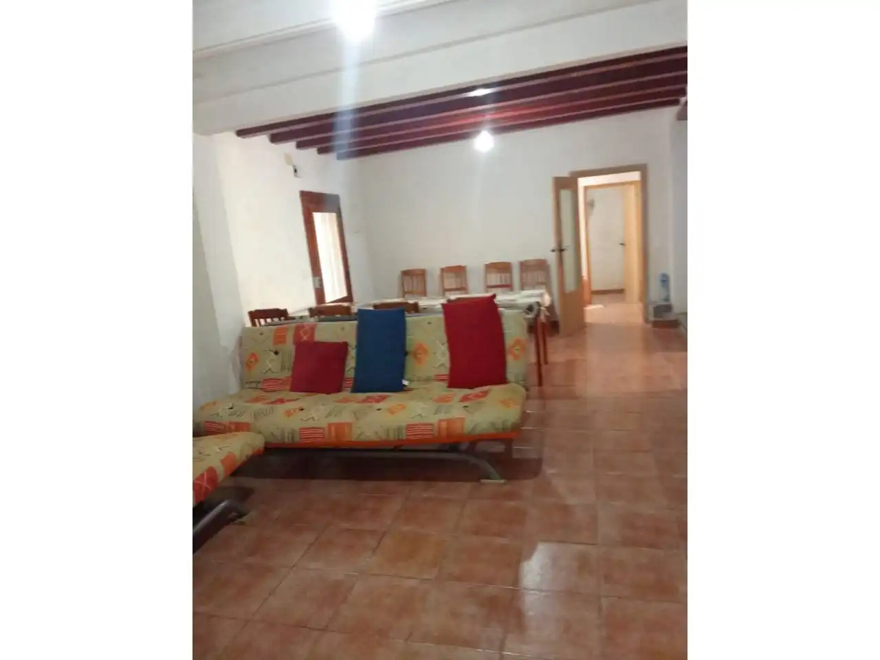 Sala d'estar de Casa o xalet en venda en Alcolea de Cinca amb Moblat
