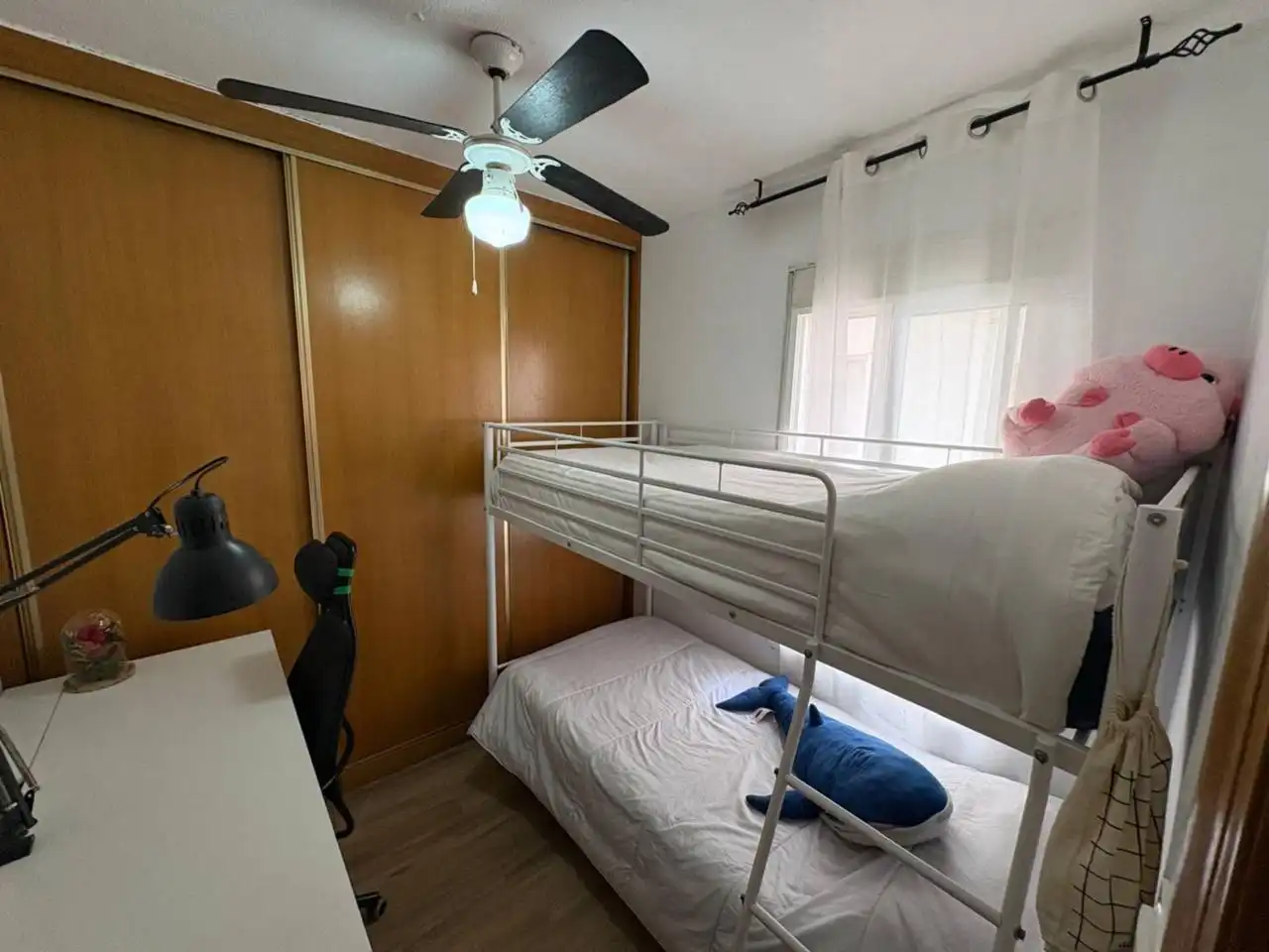 Bedroom of Flat for sale in Alicante / Alacant  with Air Conditioner, Storage room and Furnished