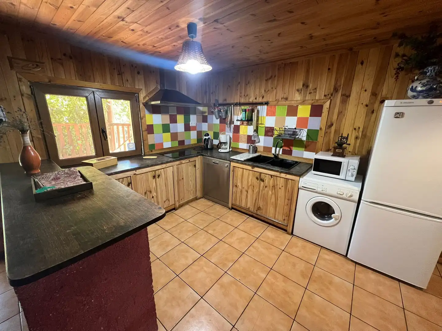 Cocina de Casa o chalet en venta en Navacepedilla de Corneja con Calefacción, Jardín privado y Parquet