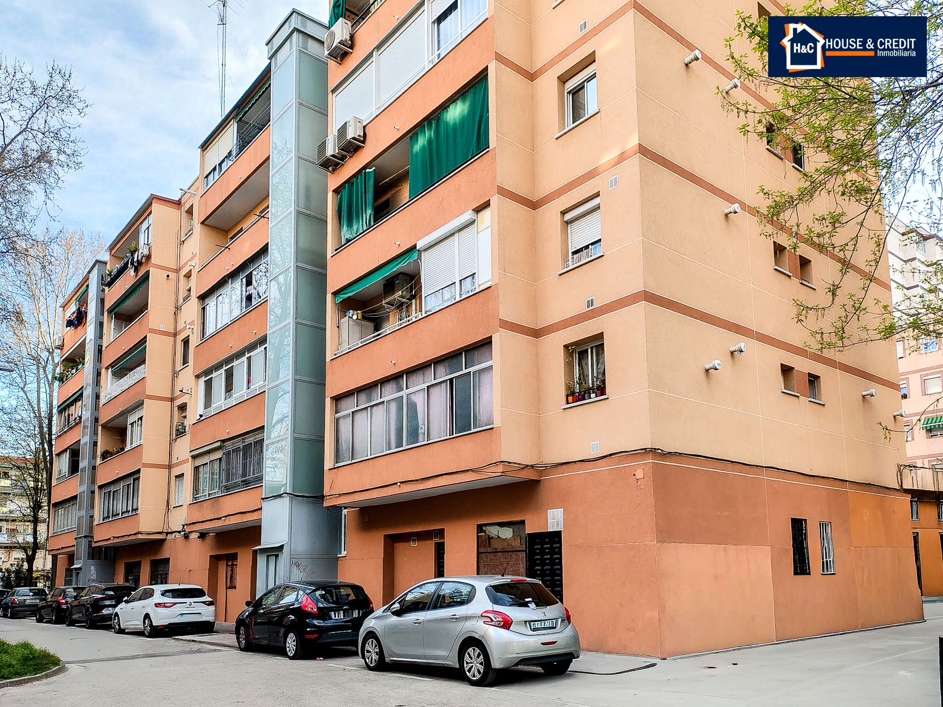 Vista exterior de Pis en venda en  Madrid Capital amb Terrassa