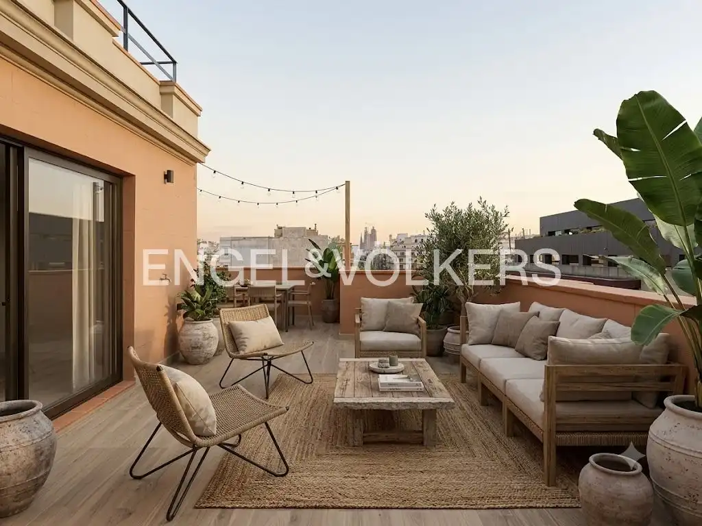Penthouse mit Terrasse zum Verkauf in Eixample