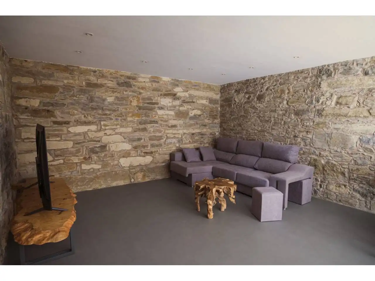 Sala de estar de Finca rústica en venta en Castellgalí con Calefacción y Terraza