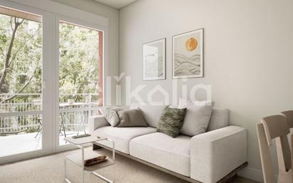 Living room of Flat for sale in  Barcelona Capital  with Air Conditioner, Heating and Terrace