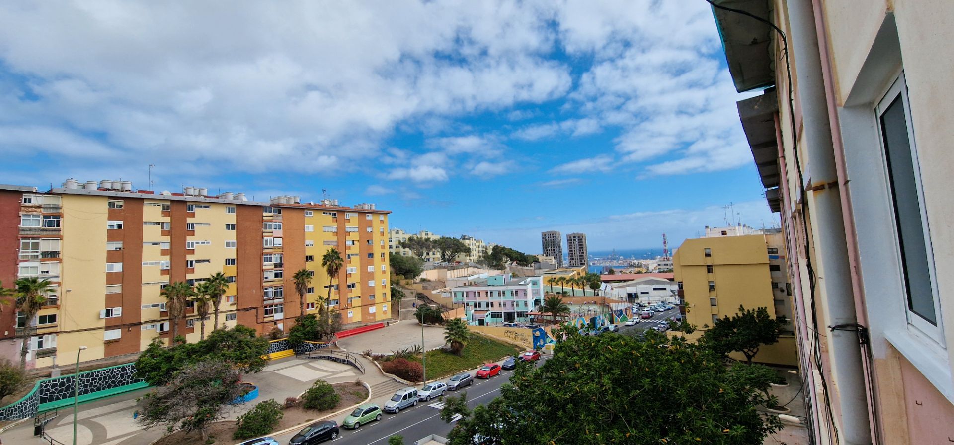 Vista exterior de Piso de alquiler en Las Palmas de Gran Canaria con Amueblado