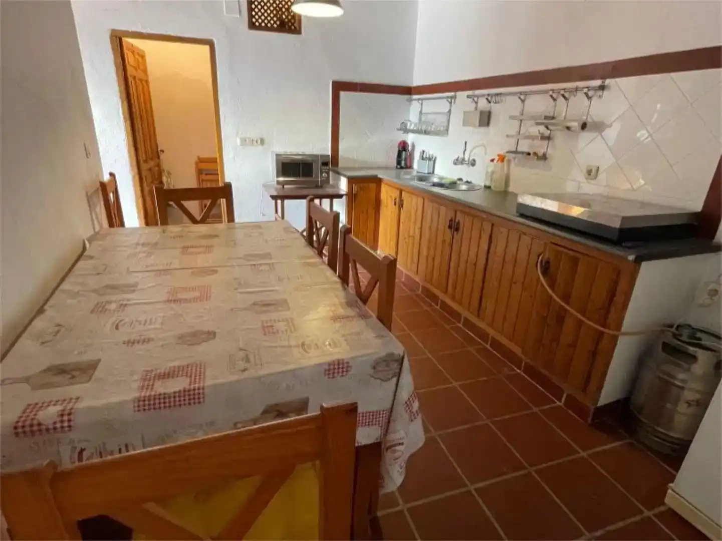 Cocina de Casa o chalet en venta en Cuevas Bajas con Aire acondicionado, Jardín privado y Amueblado