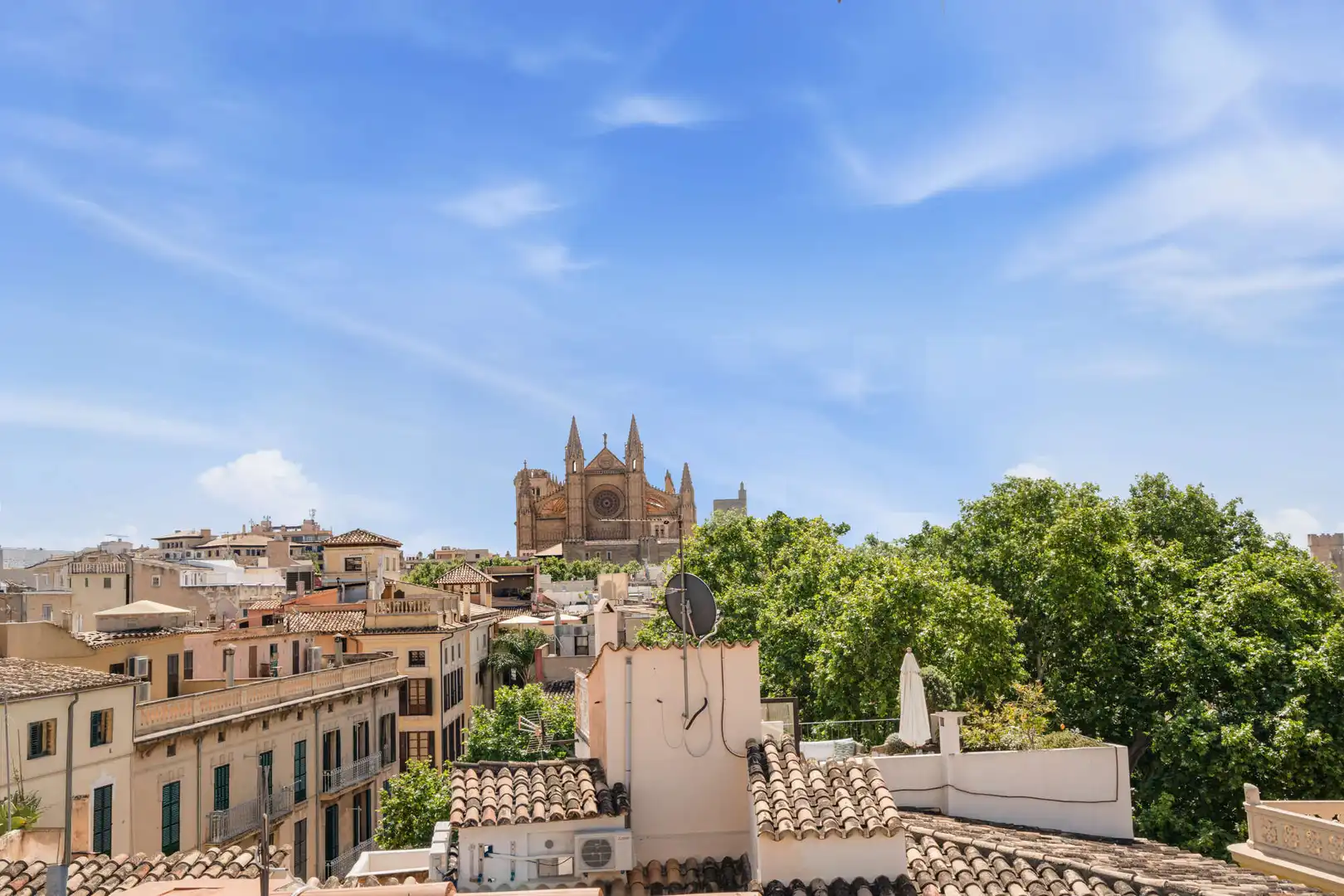 Vista exterior de Pis en venda en  Palma de Mallorca amb Aire condicionat i Moblat