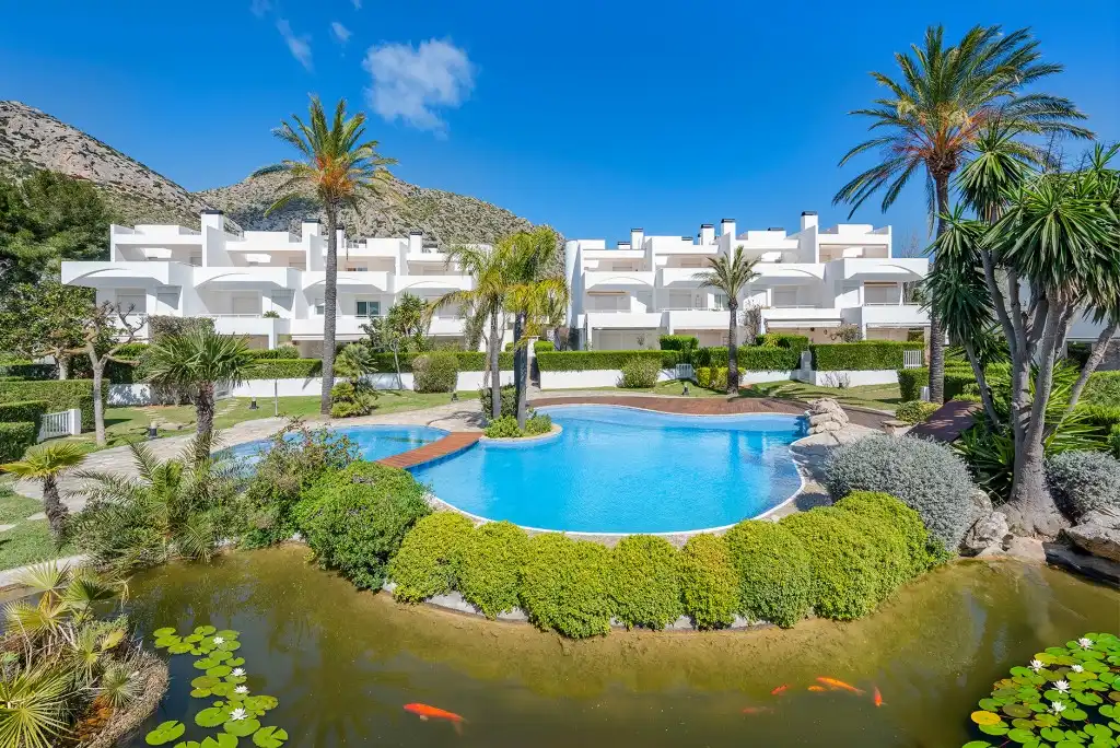 Exterior view of Houses for sale in Pollença  with Air Conditioner, Private garden and Terrace