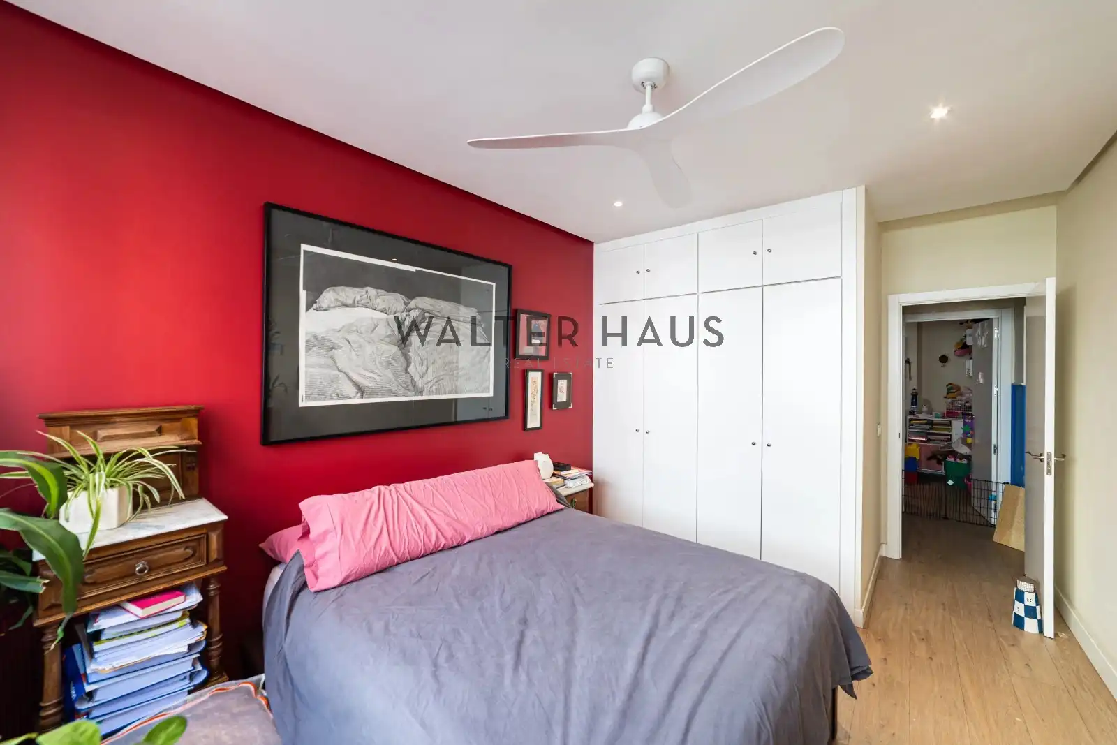 Bedroom of Flat for sale in Madrid  with Heating and Storage room