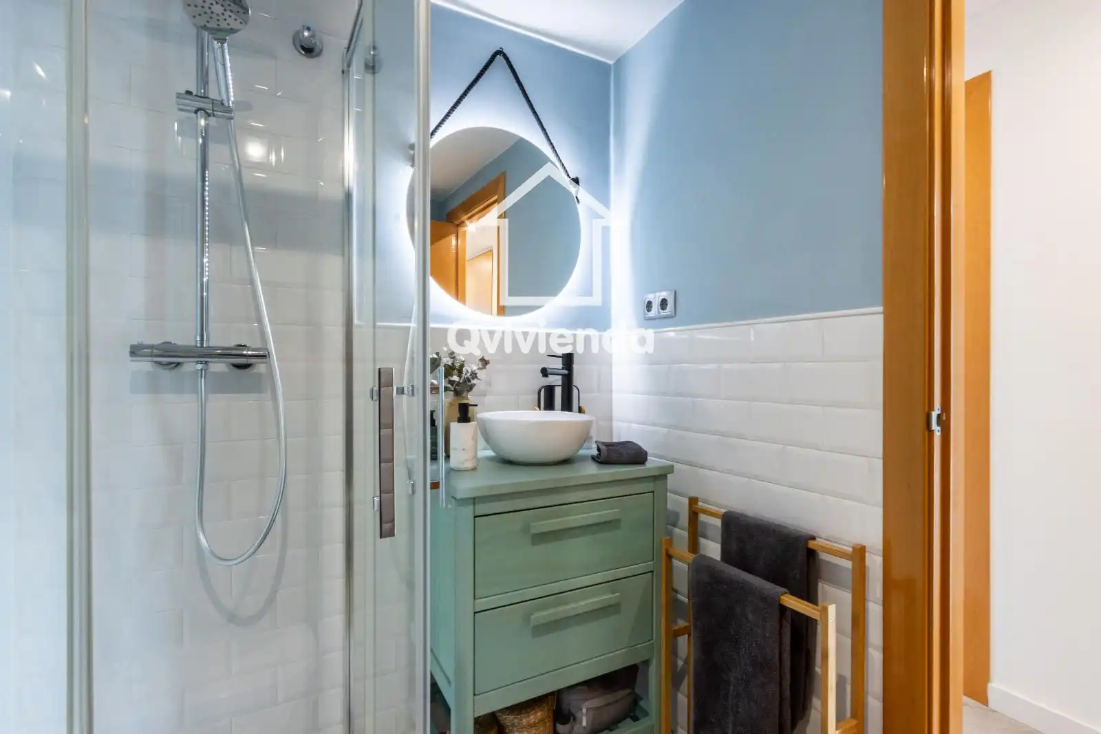 Badezimmer von Maisonette zum Verkauf in Parets del Vallès mit Klimaanlage, Heizung und Terrasse