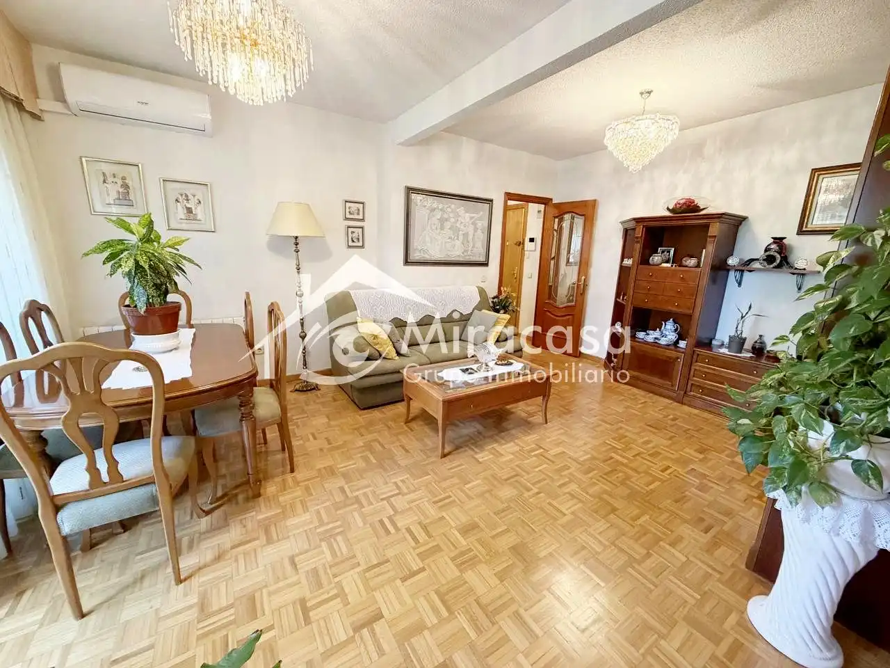 Sala de estar de Piso en venta en  Madrid Capital con Aire acondicionado, Calefacción y Terraza