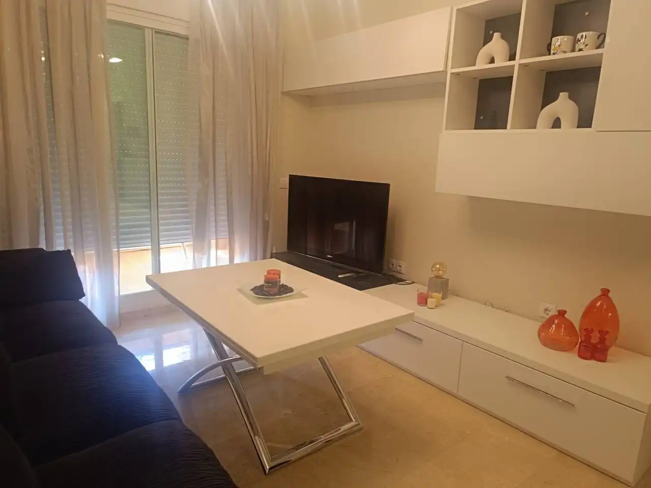 Sala de estar de Piso en venta en El Ejido con Aire acondicionado, Calefacción y Terraza