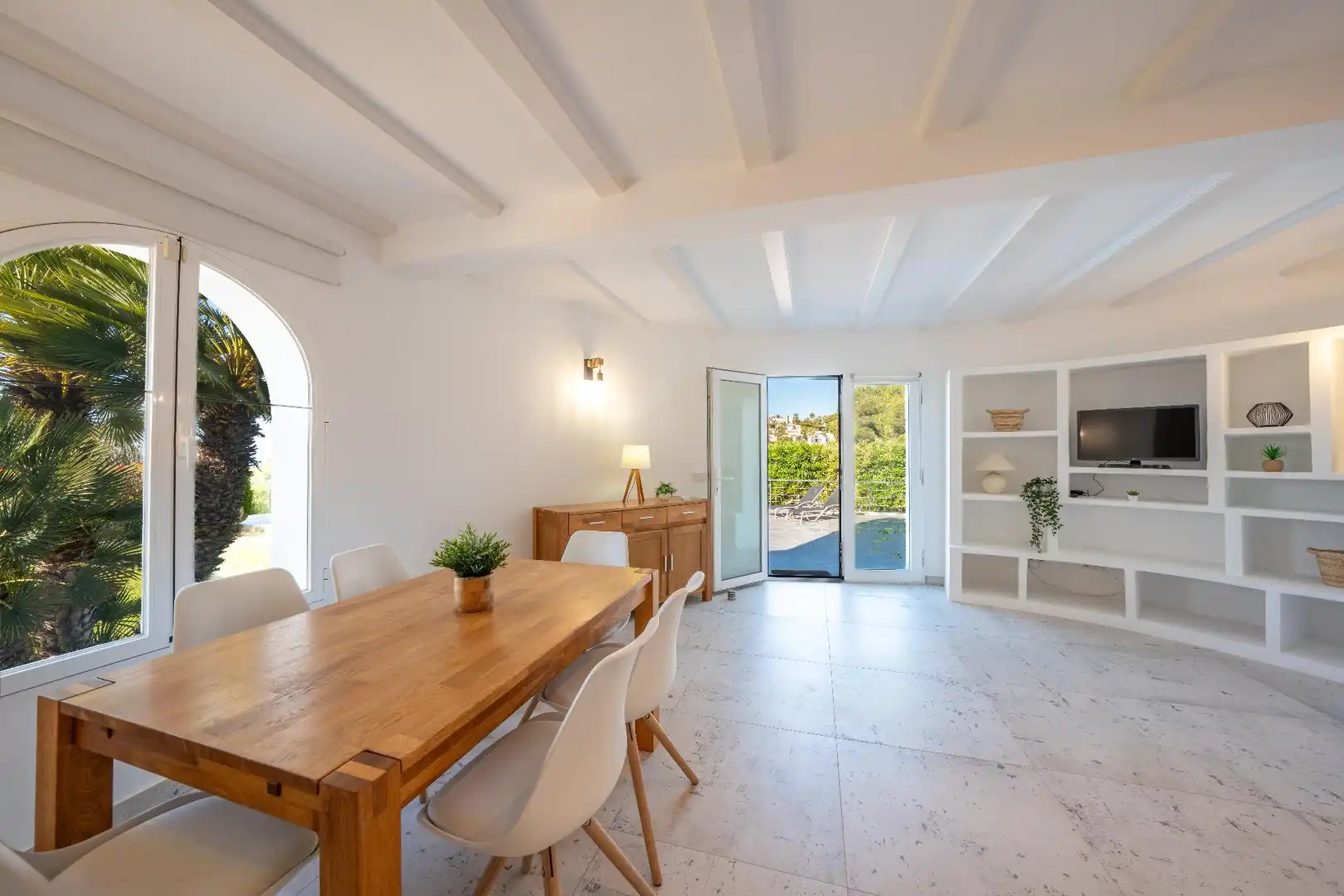 Dining room of Houses for sale in Jávea / Xàbia  with Air Conditioner, Heating and Private garden