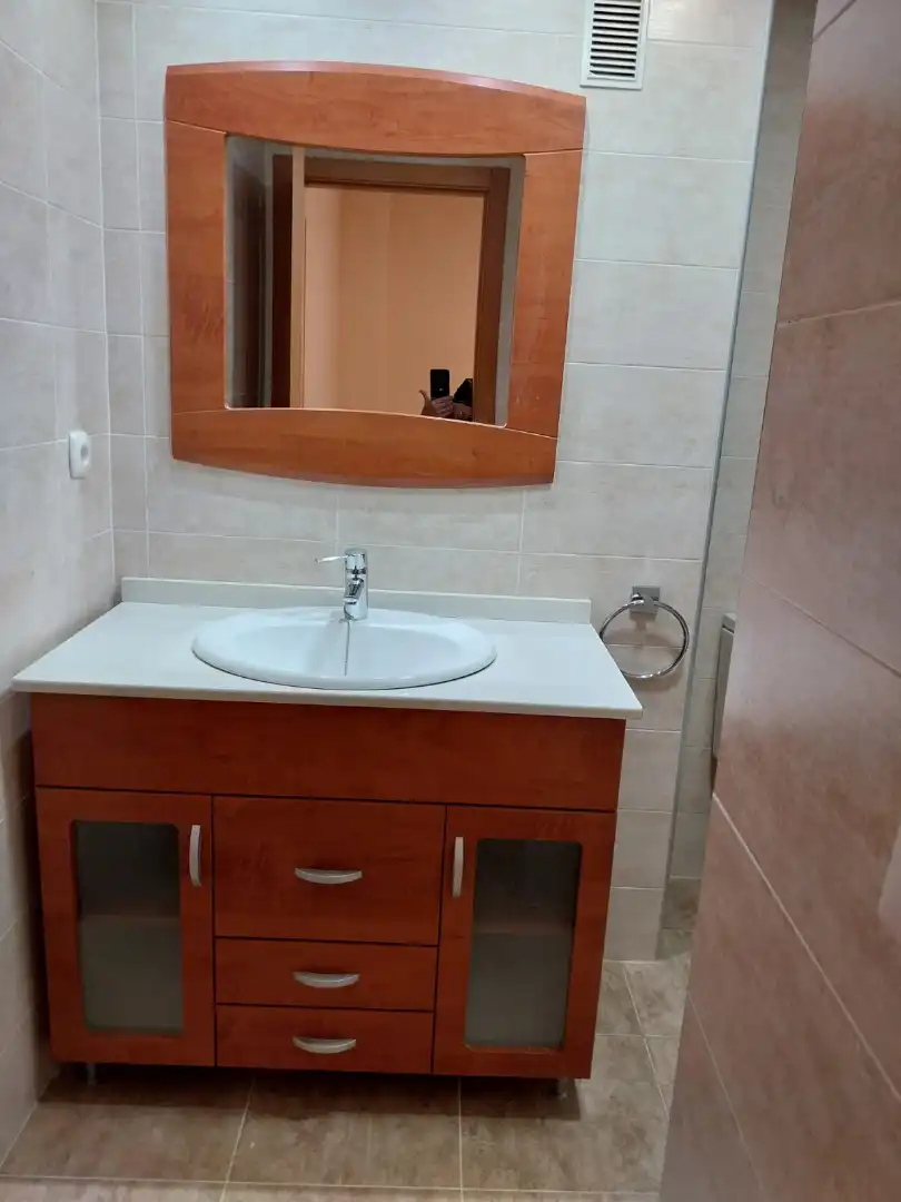 Bathroom of Flat for rent in Xàtiva  with Air Conditioner, Heating and Furnished