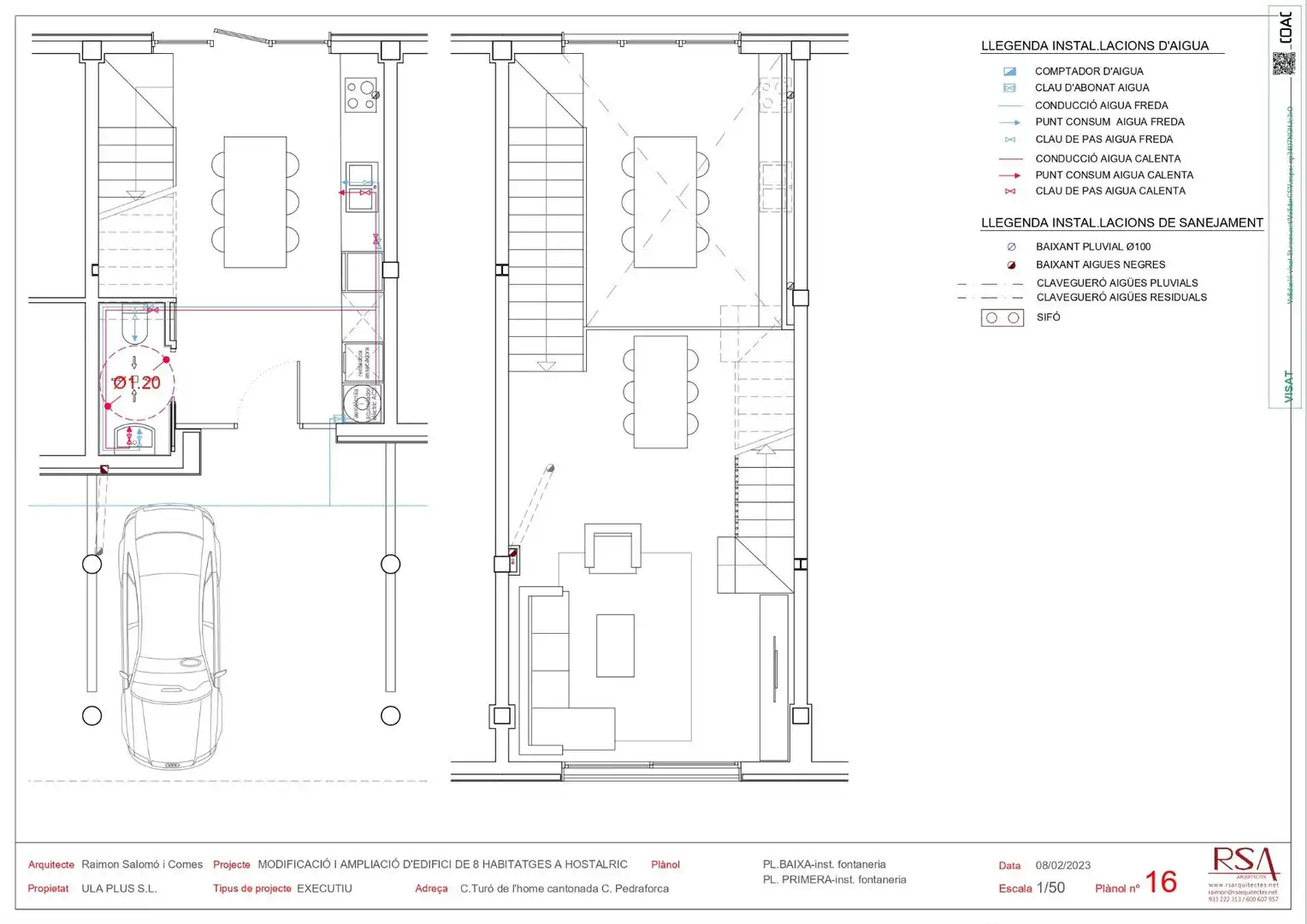 Terraced house for sale in Calle  Turó de l’Home Xamfrà c. Pedraforca, imagen 56