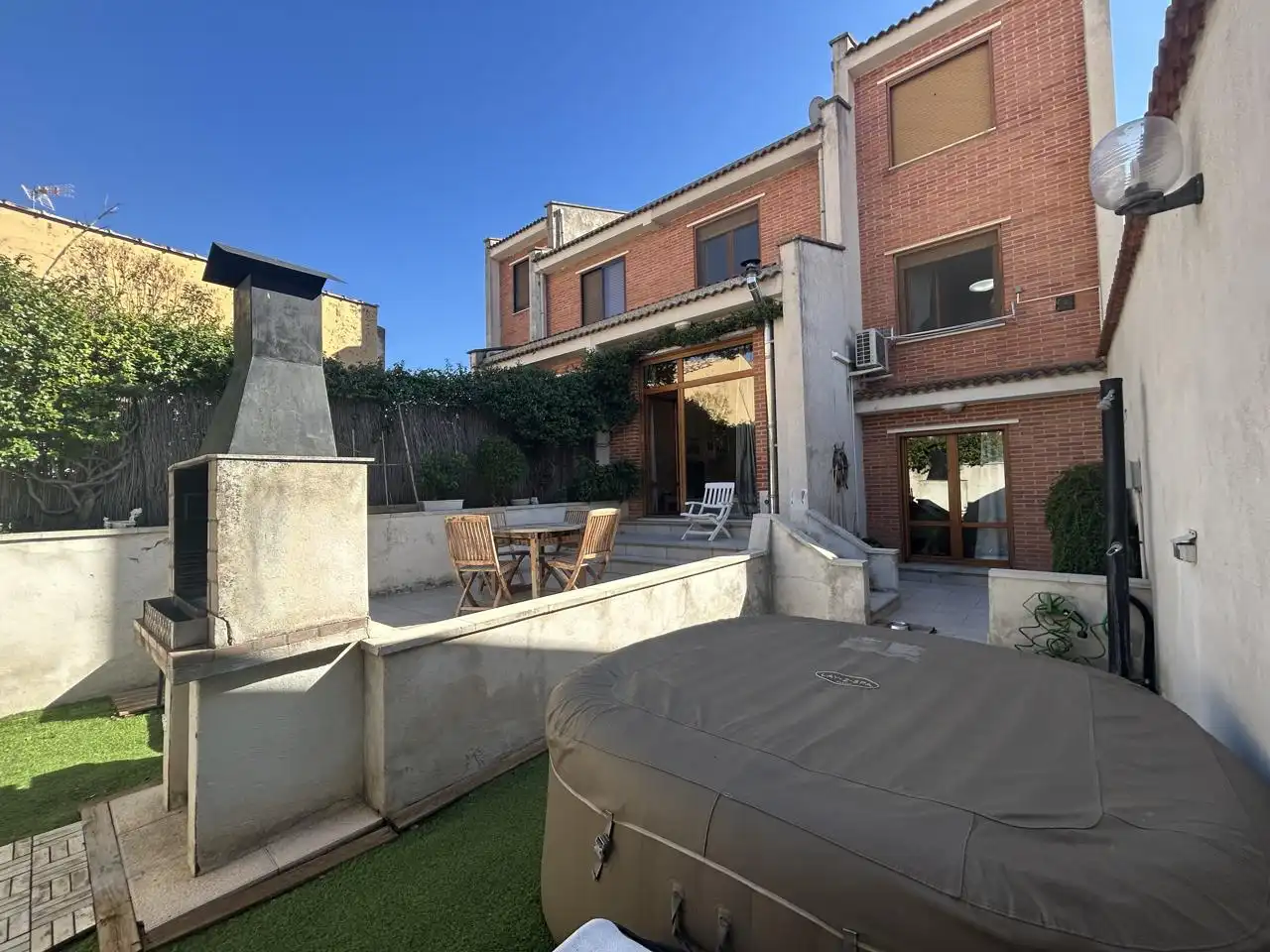 Terrassa de Casa o xalet en venda en Arguedas amb Aire condicionat, Calefacció i Jardí privat