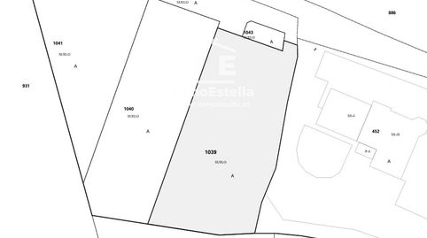 Parcela urbana en venta en Arbeiza  778 m con vistas a la Sierra de Lokiz, imatge 3