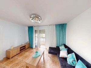 Sala de estar de Piso en venta en Alicante / Alacant con Balcón