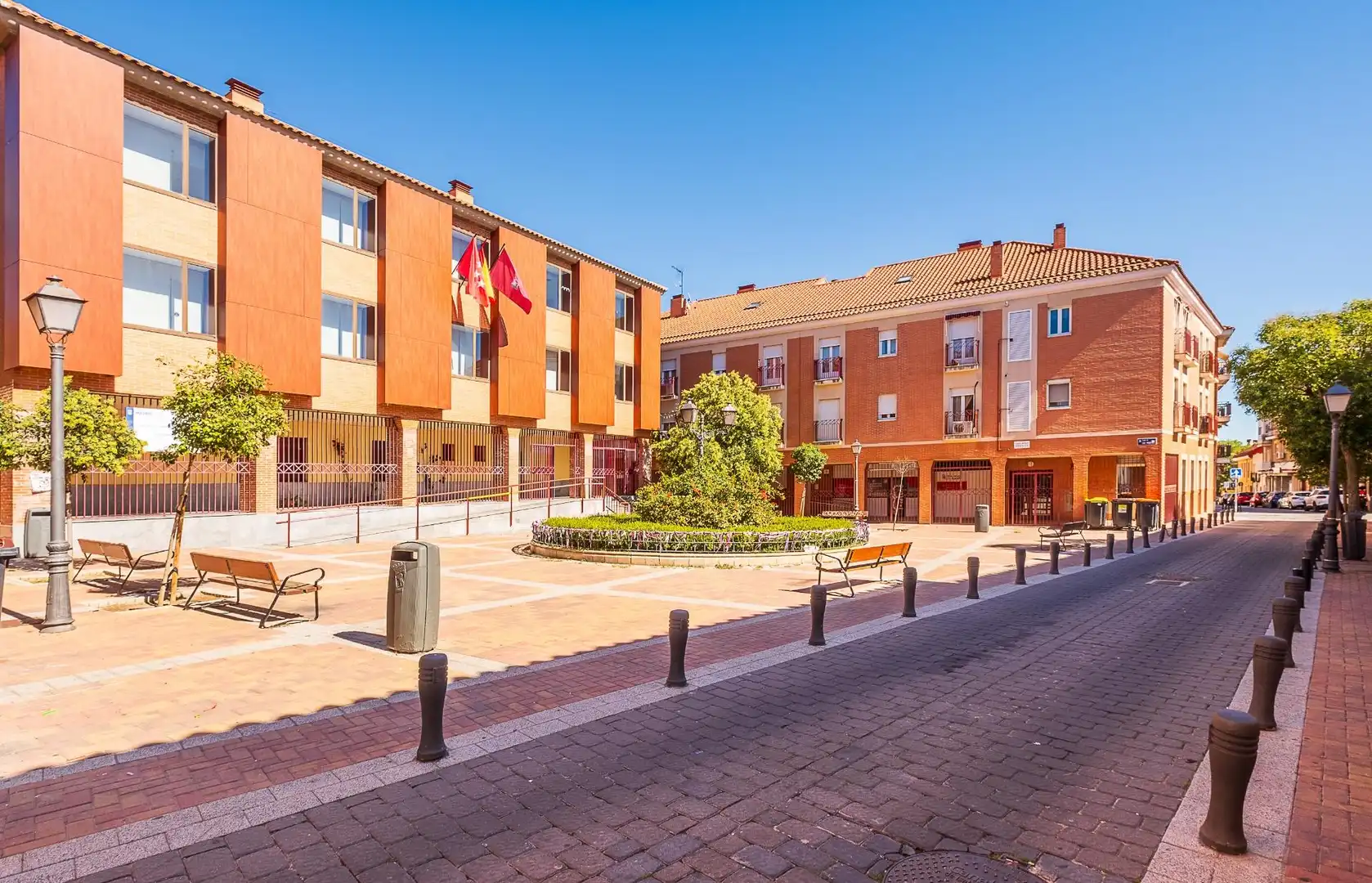 Vista exterior de Piso en venta en Vicálvaro