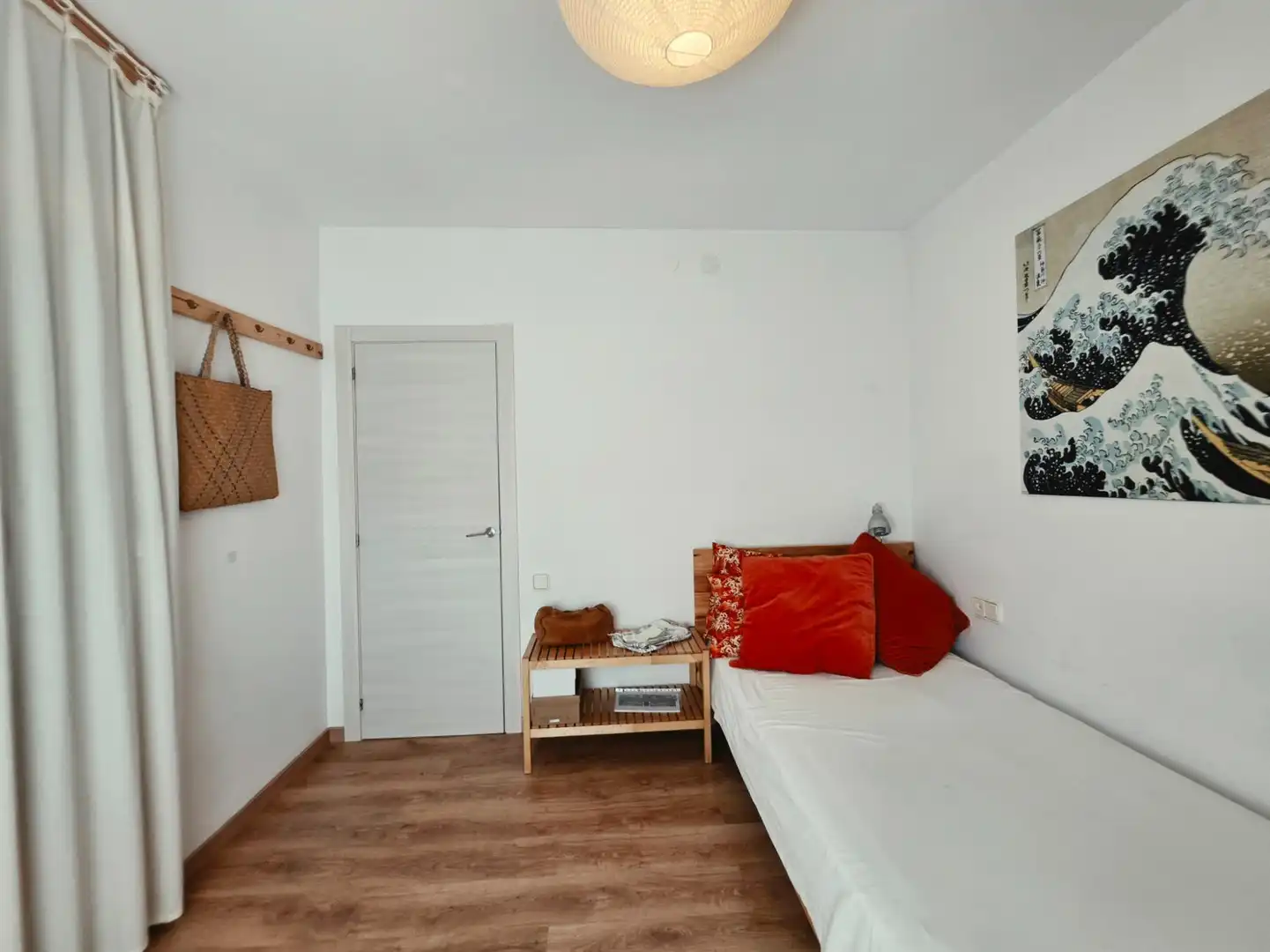 Bedroom of Flat for sale in Castelldefels  with Heating, Parquet flooring and Terrace