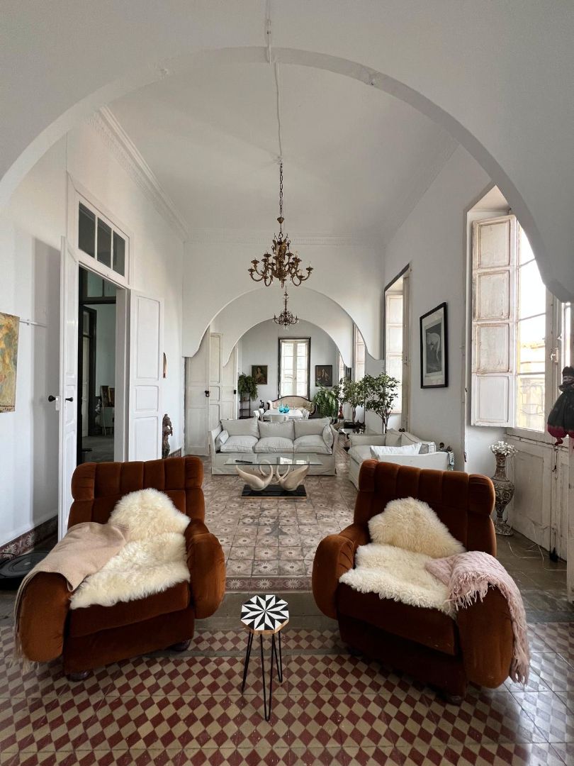 Sala de estar de Piso en venta en Las Palmas de Gran Canaria con Balcón
