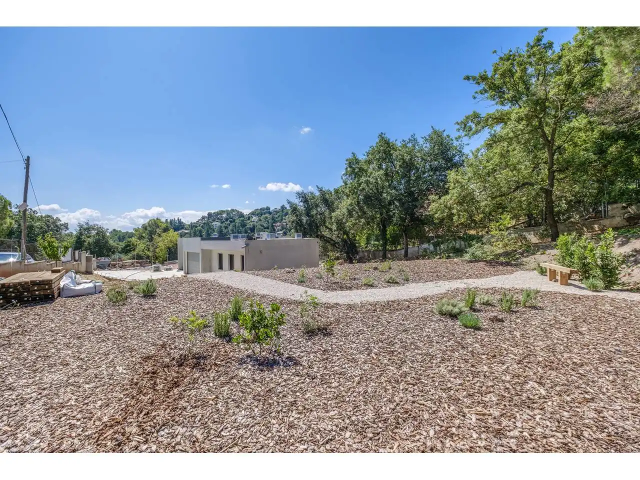 Jardín de Casa o chalet en venta en Matadepera con Aire acondicionado, Calefacción y Jardín privado