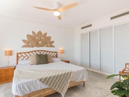 Bedroom of Flat to rent in La Manga del Mar Menor  with Air Conditioner, Heating and Private garden