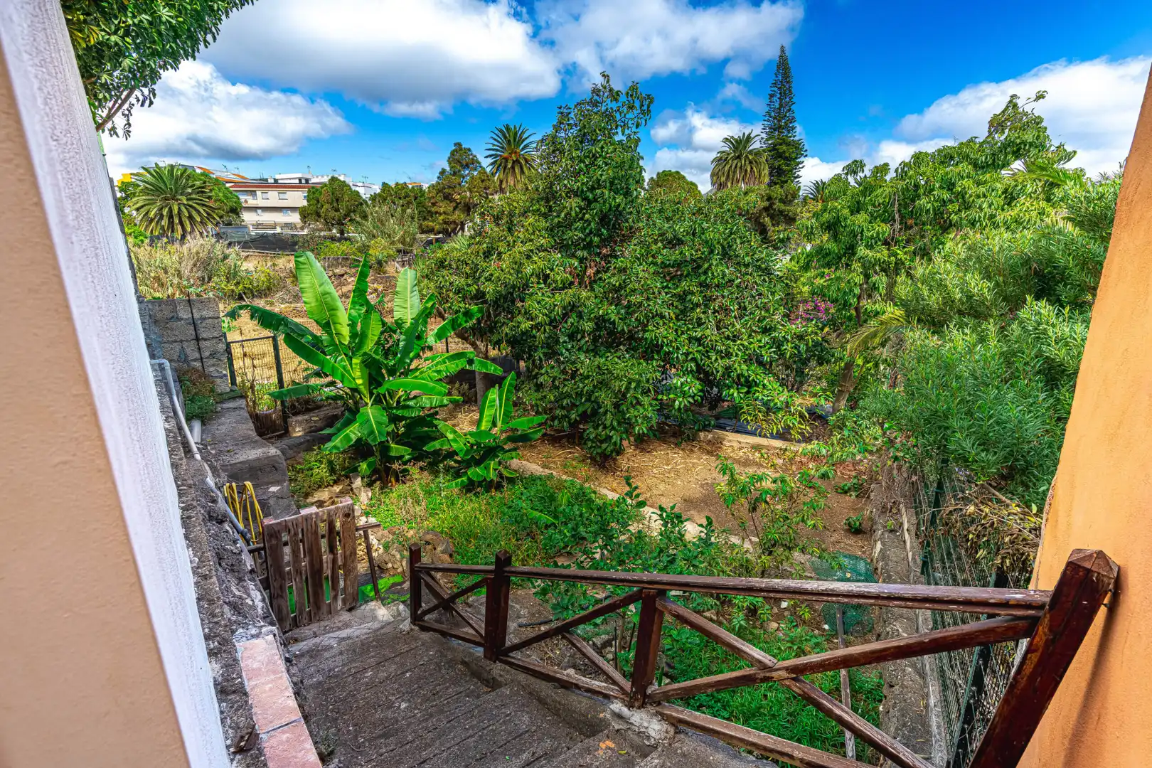 Jardín de Casa adosada en venta en San Cristóbal de la Laguna con Jardín privado, Terraza y Trastero