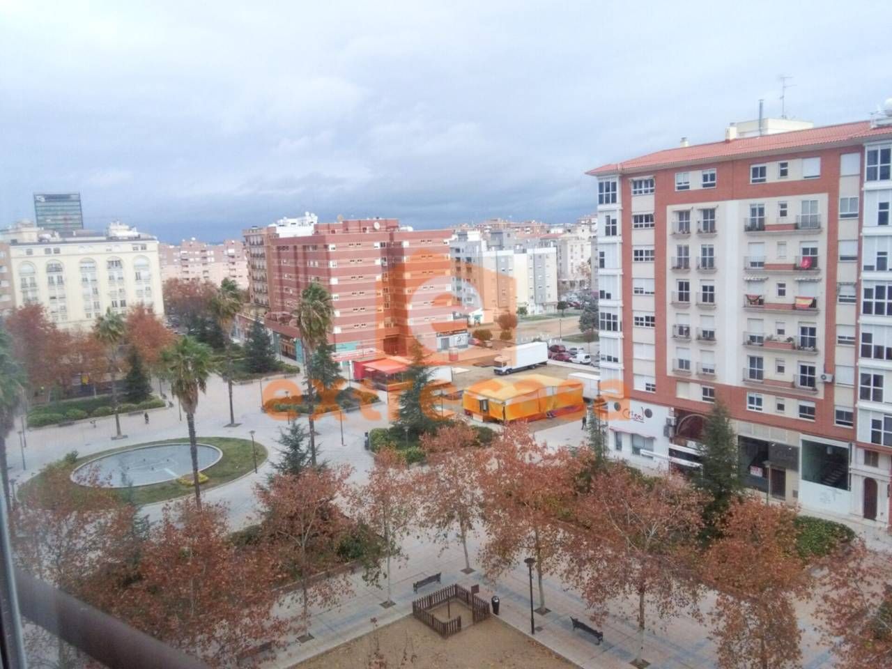 Exterior view of Apartment to rent in Badajoz Capital  with Air Conditioner, Heating and Furnished