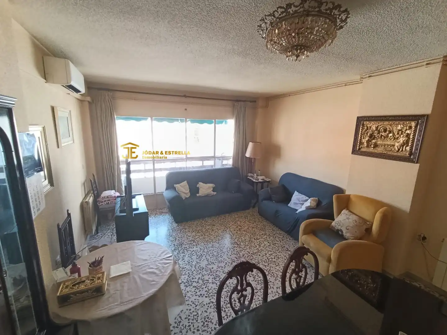 Sala d'estar de Pis en venda en Lorca amb Aire condicionat, Terrassa i Balcó
