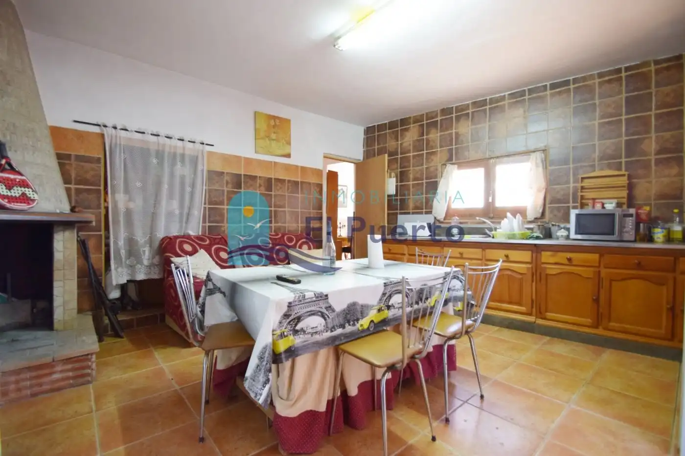 Cocina de Casa o chalet en venta en Lorca con Jardín privado, Terraza y Trastero