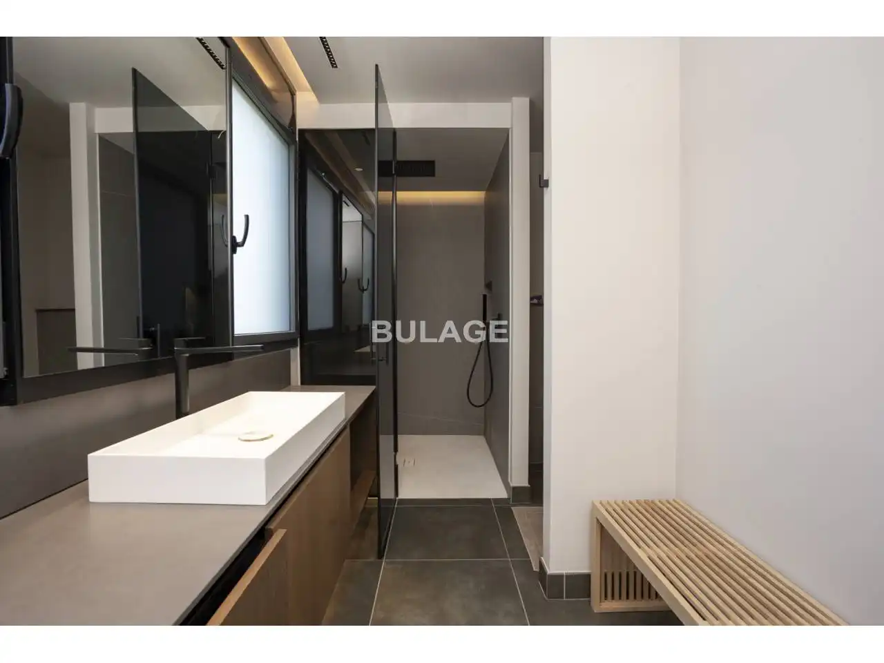 Baño de Casa o chalet en venta en Gurb con Aire acondicionado, Terraza y Piscina