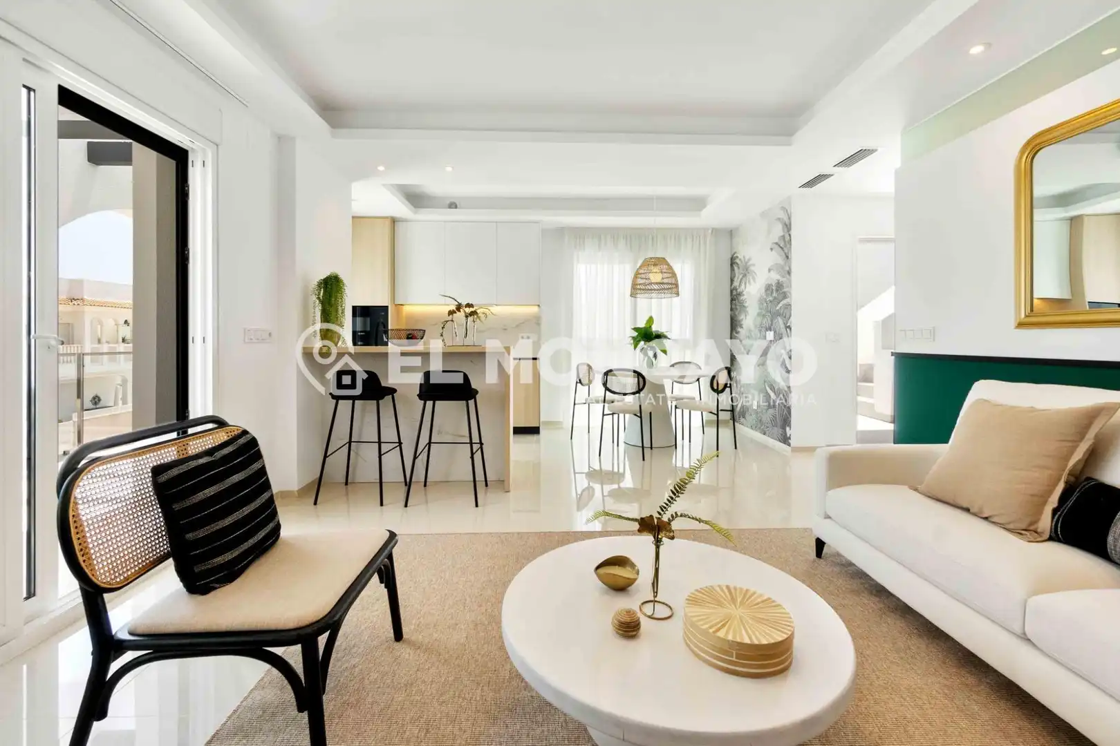 Sala d'estar de Apartament en venda en Rojales amb Aire condicionat, Calefacció i Jardí privat