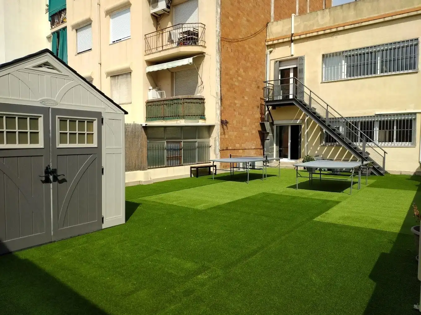 Terrasse von Gebäude zur Miete in Barcelona