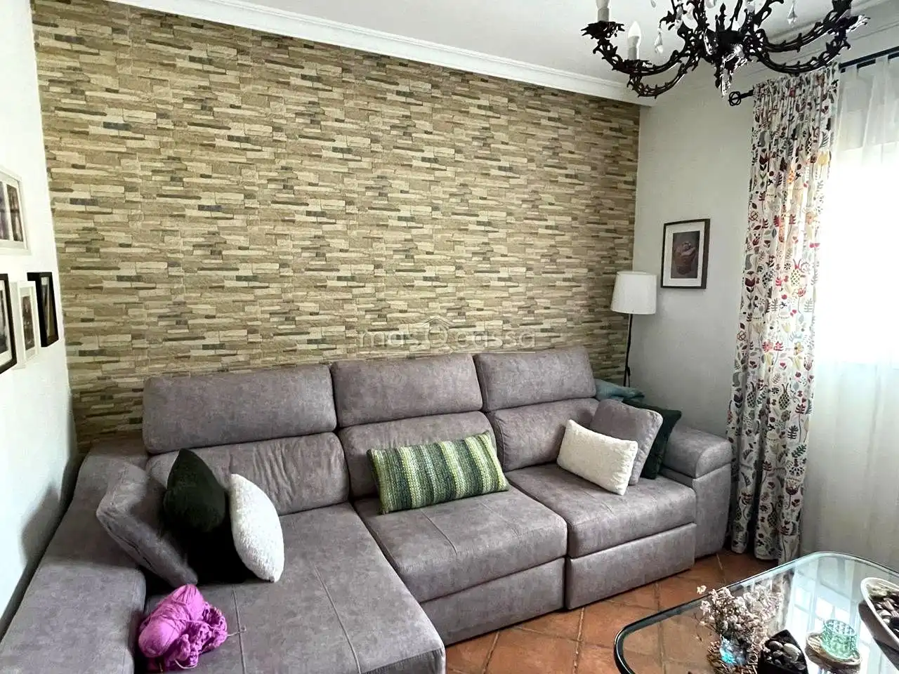 Sala d'estar de Casa o xalet en venda en San Roque amb Aire condicionat i Terrassa