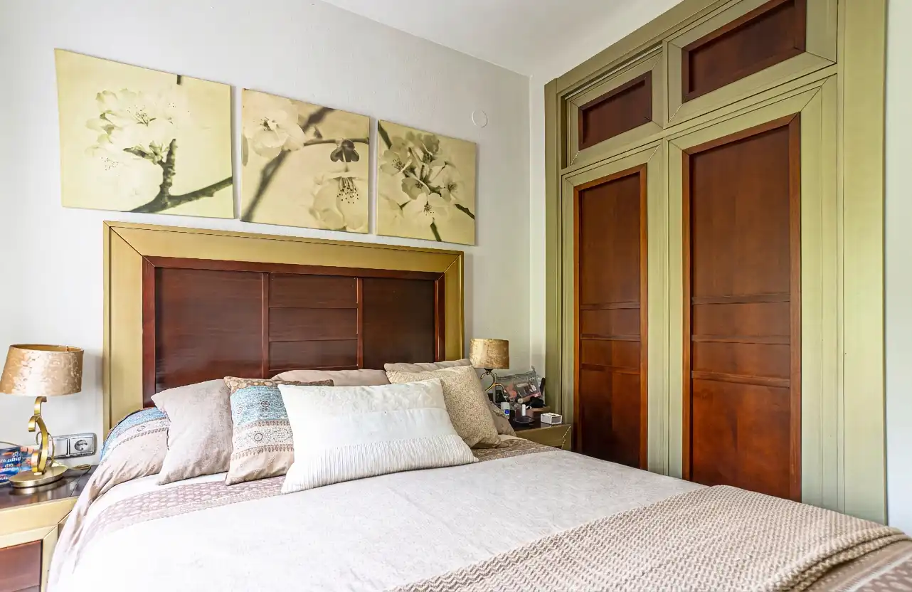 Schlafzimmer von Wohnung zum Verkauf in Rincón de la Victoria mit Terrasse, Abstellraum und Gemeinschaftspool