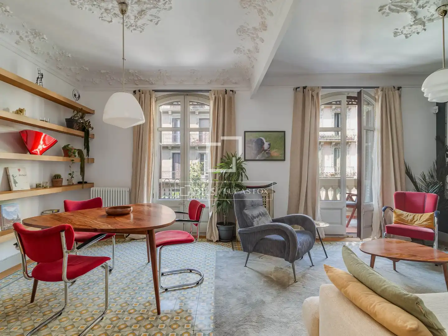 Vista exterior de Piso en venta en Barcelona con Aire acondicionado, Terraza y Balcón
