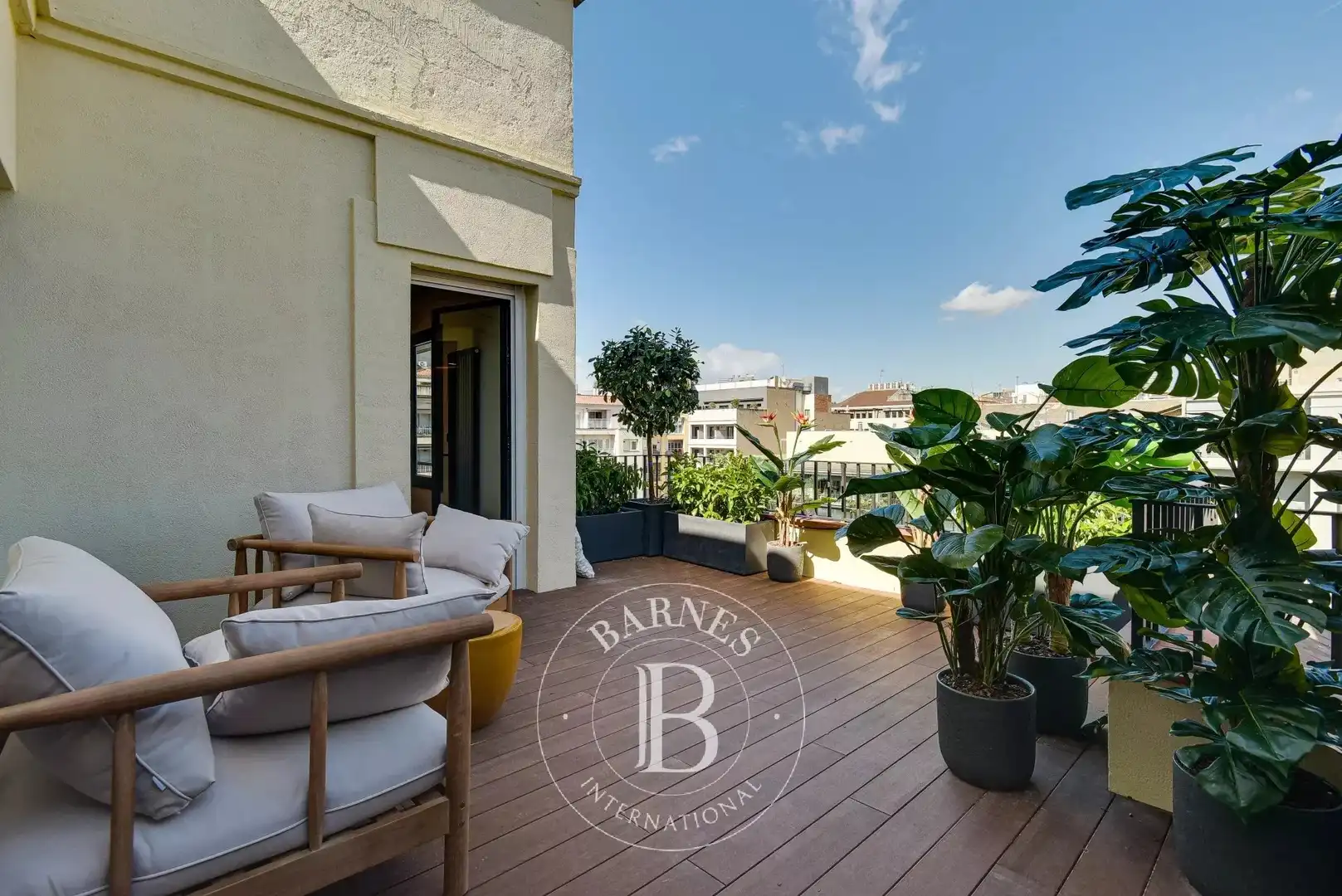 Terrasse von Dachboden zum Verkauf in Barcelona mit Klimaanlage, Heizung und Terrasse
