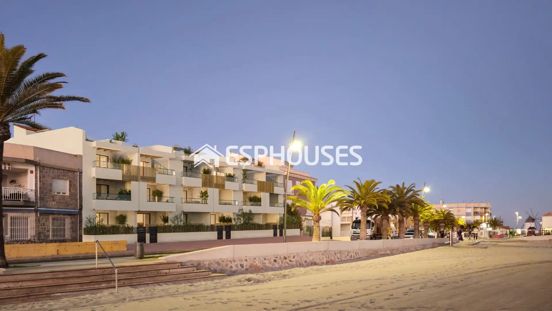 Vista exterior de Planta baja en venta en San Pedro del Pinatar con Aire acondicionado, Terraza y Balcón