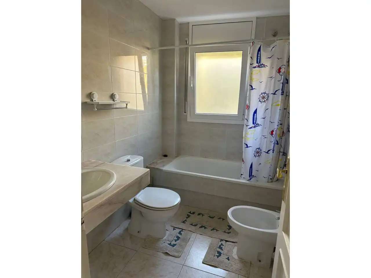 Bathroom of Flat for sale in Lloret de Mar  with Heating, Furnished and Balcony