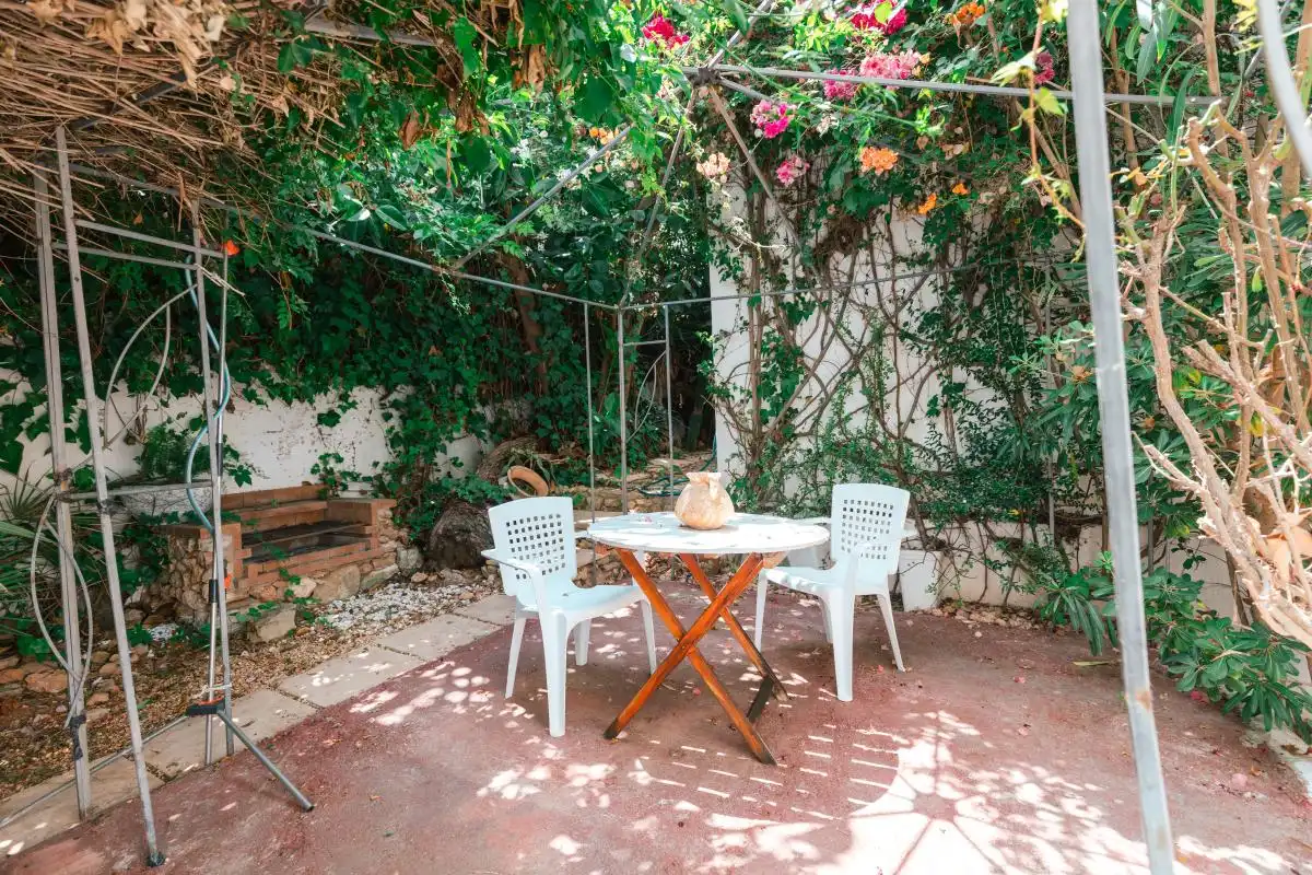 Terrassa de Casa o xalet en venda en Santa Eulària des Riu amb Calefacció, Jardí privat i Terrassa