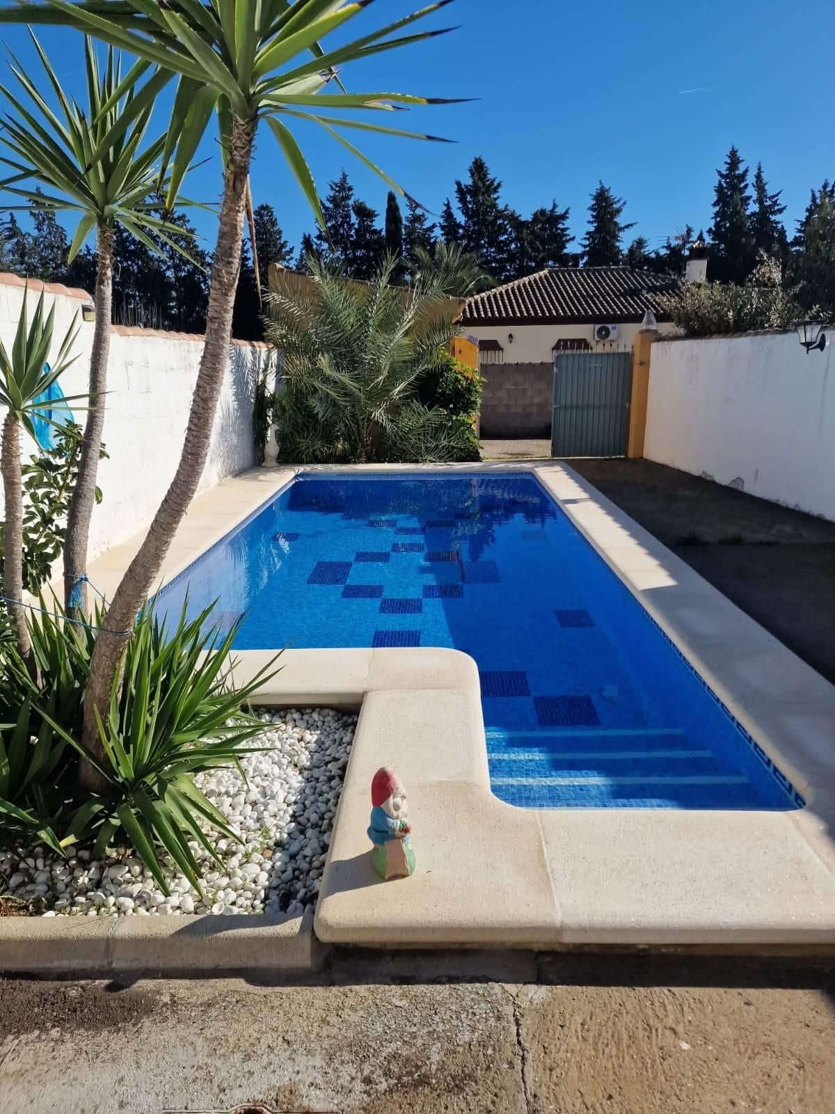 Piscina de Casa o xalet en venda en Chiclana de la Frontera