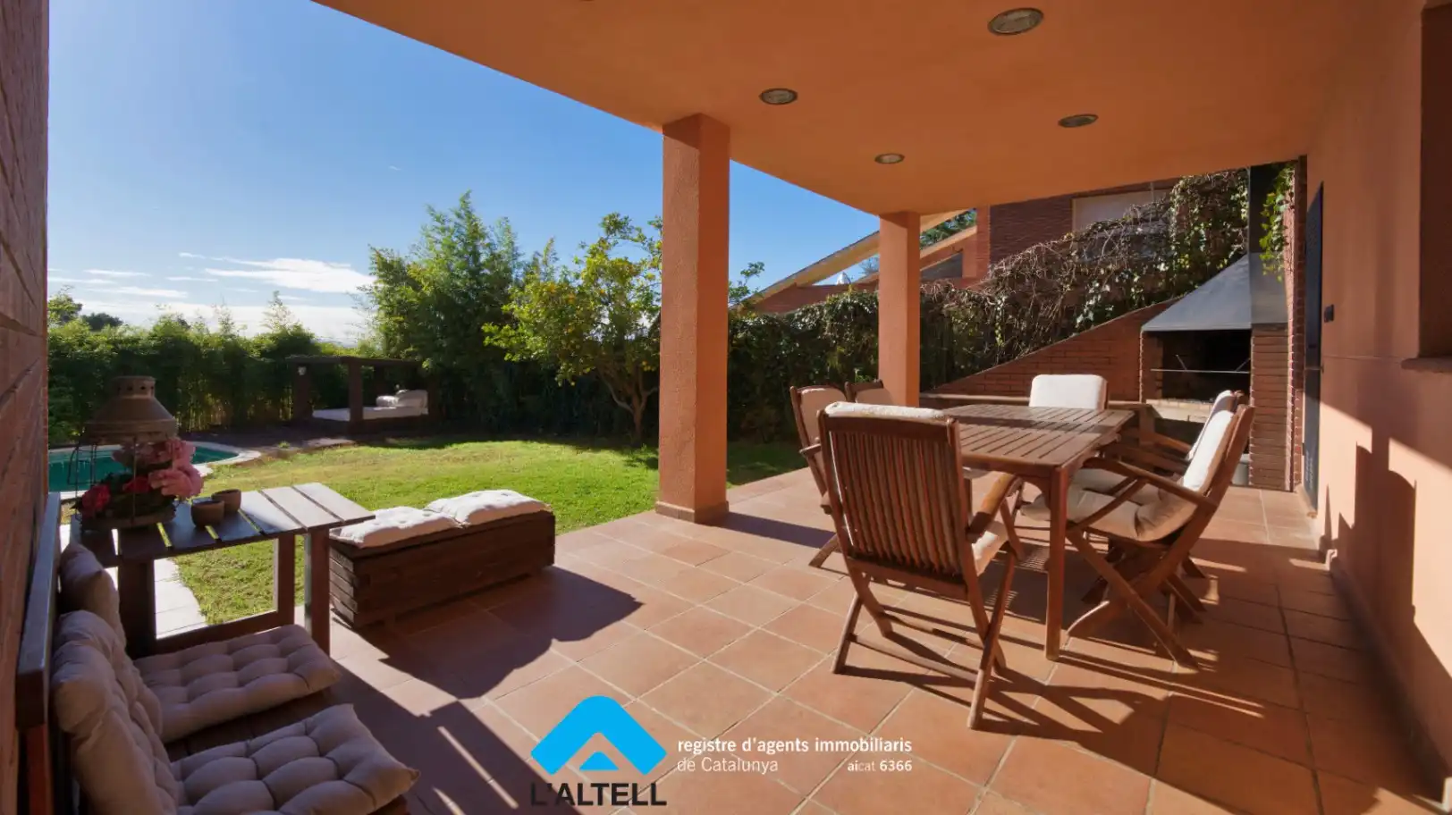 Jardín de Casa o chalet en venta en L'Ametlla del Vallès con Calefacción, Jardín privado y Terraza