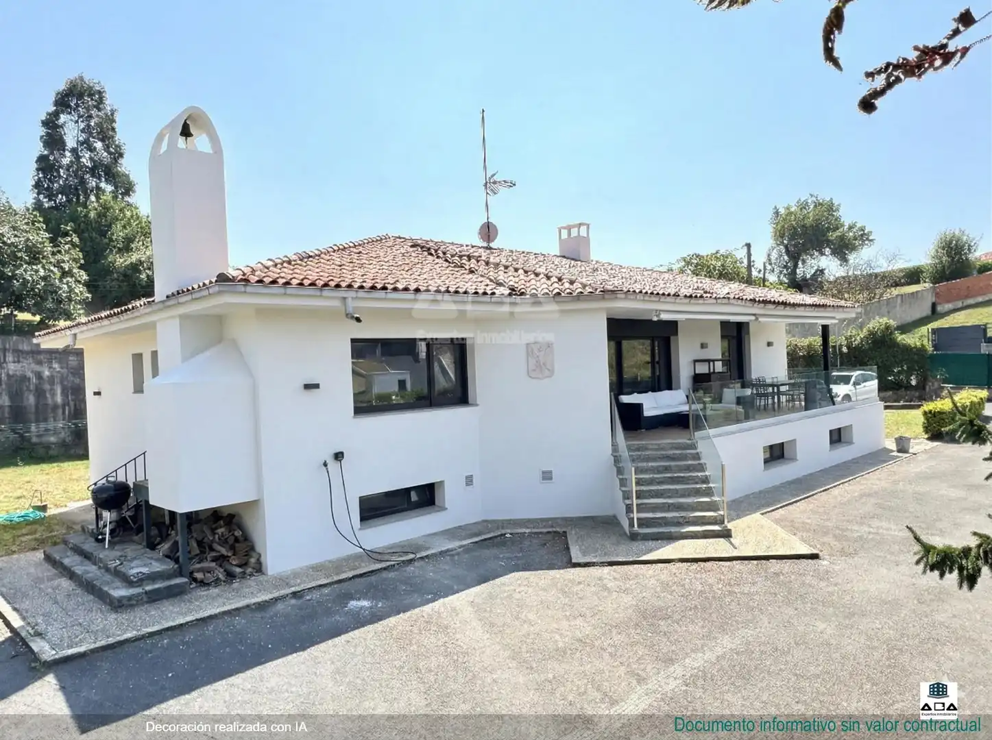 Exterior view of Houses for sale in Gijón   with Heating, Private garden and Storage room