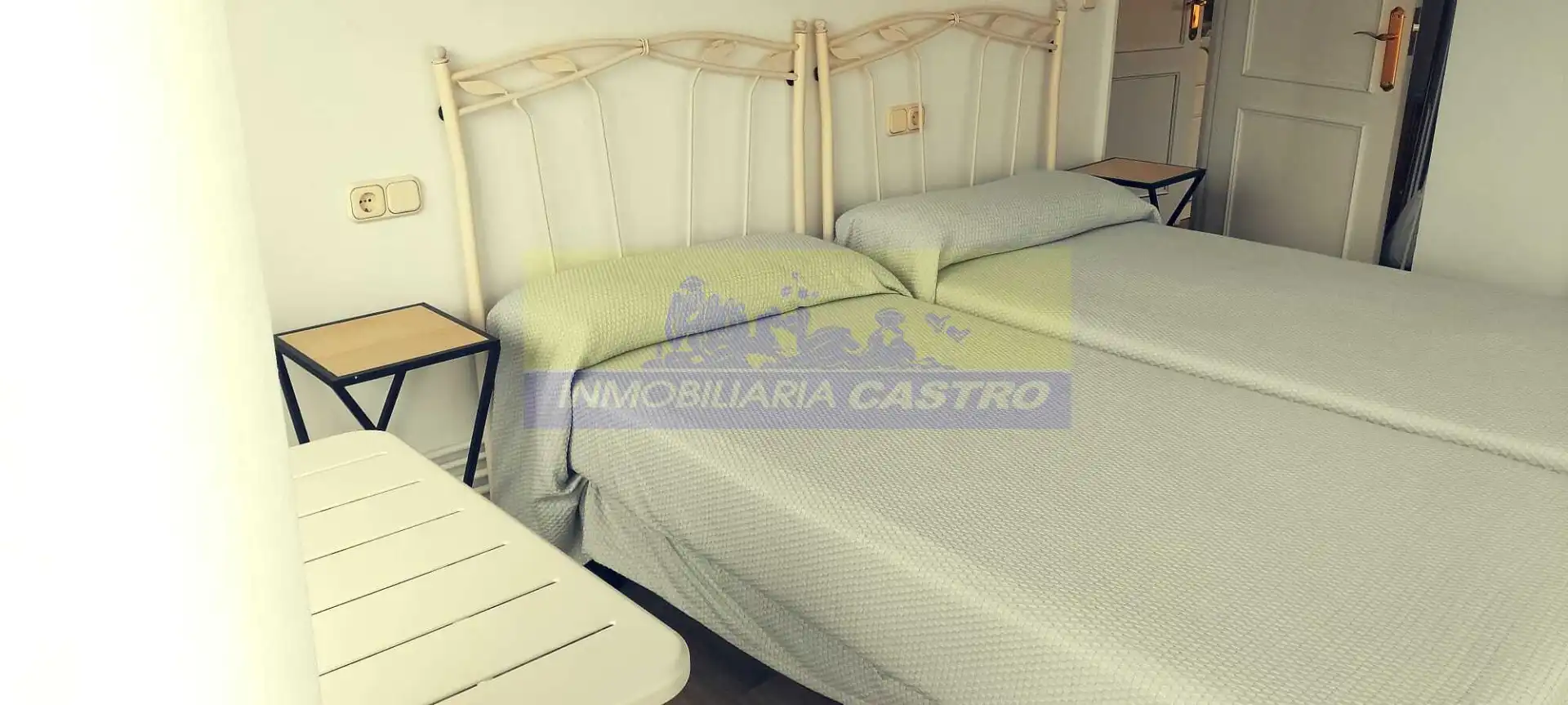Schlafzimmer von Wohnung zur Miete in Castro-Urdiales mit Heizung, Terrasse und Möbliert