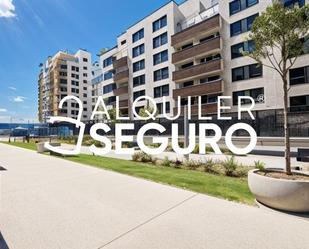Exterior view of Flat to rent in  Madrid Capital  with Air Conditioner, Heating and Terrace